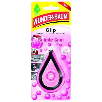 Luftfrisker clip bubble gum