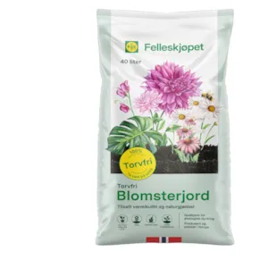 Torvfri blomsterjord 40 L