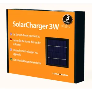 Solcelle lader 3W 