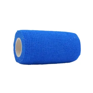 Selvkledende bandasje blå