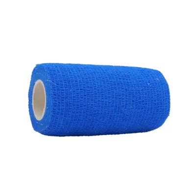 Selvkledende bandasje blå