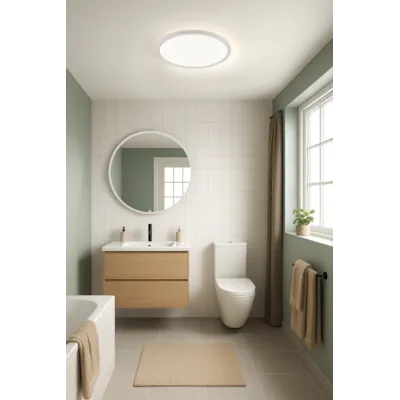 Taklampe Luna plafond 30 cm dimbar, bilde 2