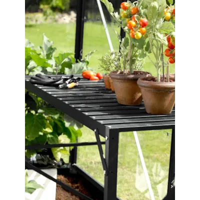 Aluminiumsbord for drivhus