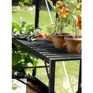 Aluminiumsbord for drivhus