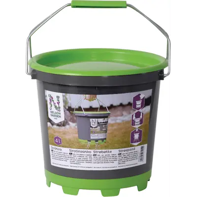 Strøbøtte 4 L