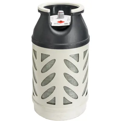 Propan kun gass 10 kg kompositt påtrykksventil