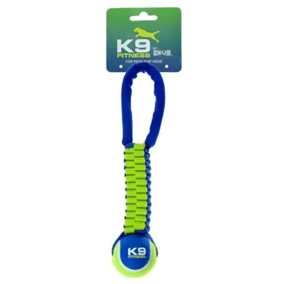 Hundeleke flettet tau med tennisball, bilde 2