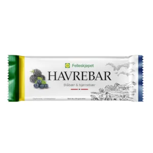Havrebar blåbær og bjørnebær