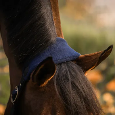 Grime med fleece marine, bilde 3