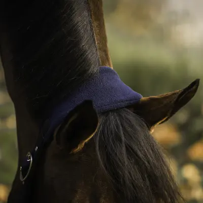 Grime med fleece marine, bilde 3