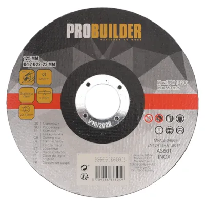 Kappskive stål 125 x 1,0 mm