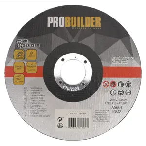 Kappskive stål 125 x 1,0 mm