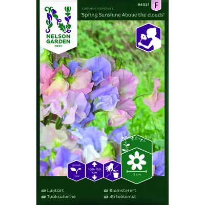 Frø blomsterert Above the clouds