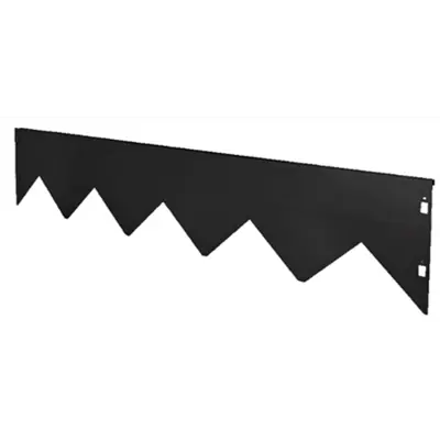 Gresskant svart 17 cm x 2 m, bilde 2