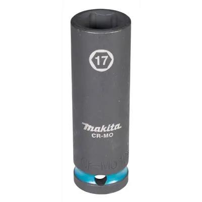 Kraftpipe lang Impact Black 17 mm 1/2"
