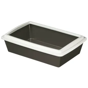 Kattedo åpen med ramme svart