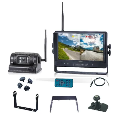 Trådløst HD ryggekamerasett 9" med 1 kamera