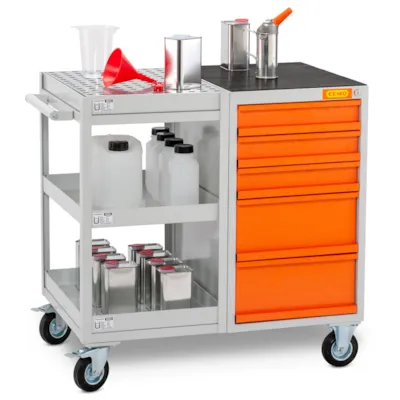 Verkstedtralle med skuffer, bilde 2