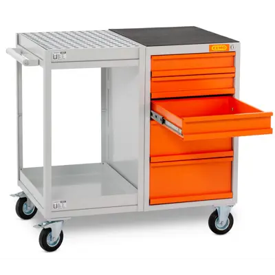 Verkstedtralle med skuffer, bilde 3