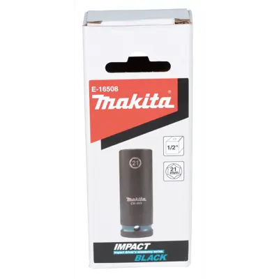 Kraftpipe lang Impact Black 21 mm 1/2", bilde 2