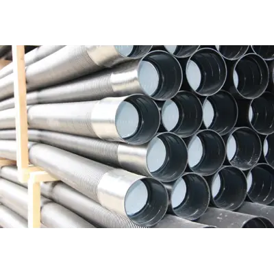 Dobbeltvegget drensrør 110/95 mm lengde á 3 m