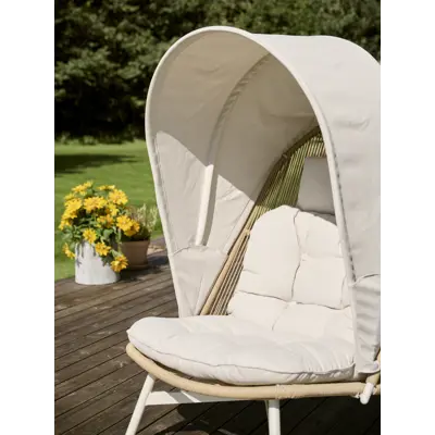 Loungestol med puter og kalesje, bilde 3