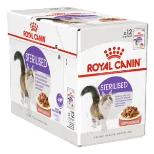 Våtfôr Sterilised Gravy Adult 12x85 g