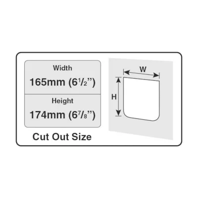 Cat Mate 4-veis kattedør med tunnel, bilde 2