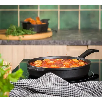 Kjøkkenhåndkle 2 pk svart, hvitt, bilde 3