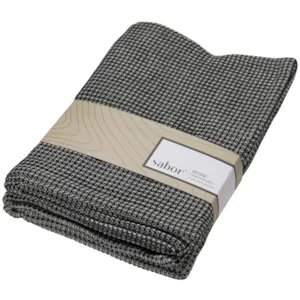 Kjøkkenhåndkle 2 pk svart, hvitt