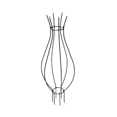 Espalier obelisk krone rust H80 cm