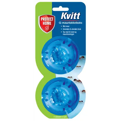 Kvitt Q Maurlokkeboks 2 stk