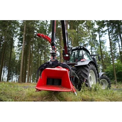 Flishugger TP 270 PTO drift med kran, bilde 5