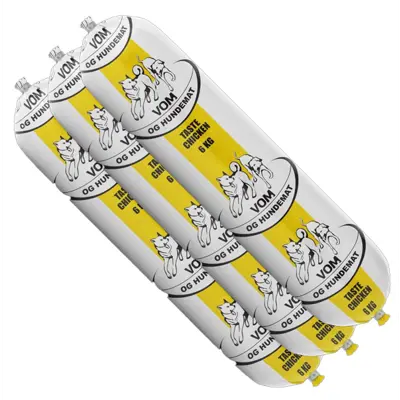 Hundepølse Tast kylling frosset 3x6 kg