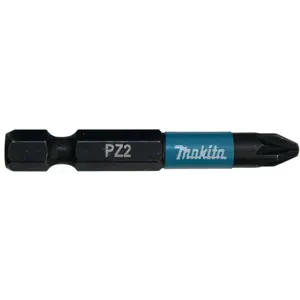 Bits PZ2 50 mm 1/4" Impact Black