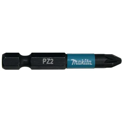 Bits PZ2 50 mm 1/4" Impact Black