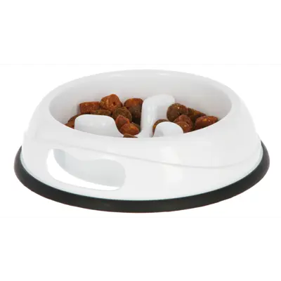 Matskål Slow Feeder hvit, bilde 2