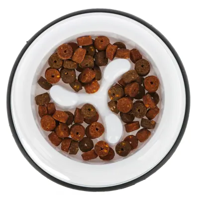 Matskål Slow Feeder hvit, bilde 4