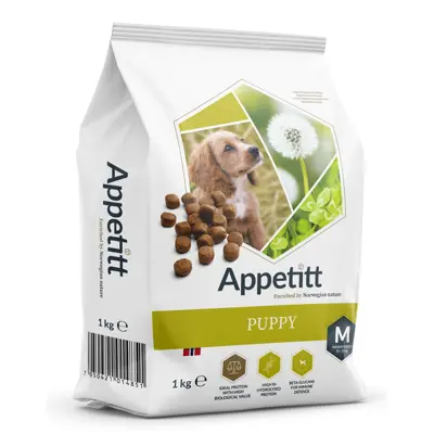 Hundefôr Puppy Medium Breed 1 kg