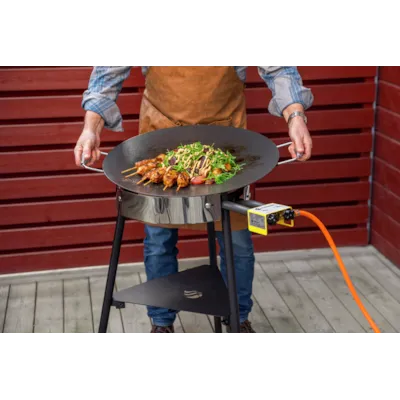 Stekehelle med gasstilkobling 58 cm, bilde 2