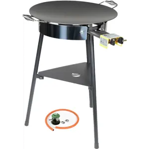 Stekehelle med gasstilkobling 58 cm