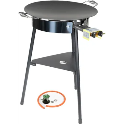 Stekehelle med gasstilkobling 58 cm