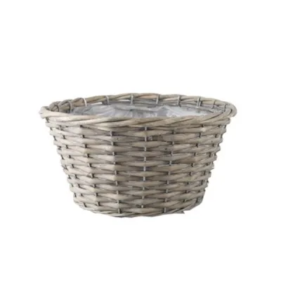 Flettet blomsterkurv D23