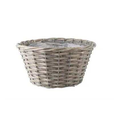 Flettet blomsterkurv D23