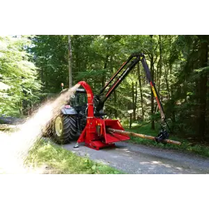 Flishugger TP 250 PTO drift med kran