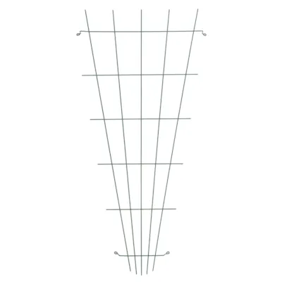 Espalier metall vifte grønn H150 cm