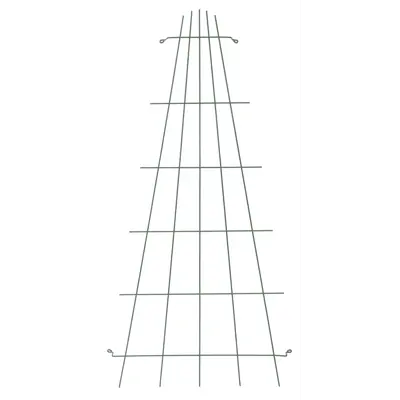 Espalier metall vifte grønn H150 cm