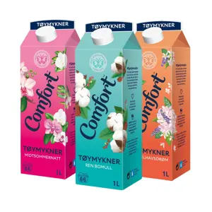 Tøymykner kit 1 Ren Bomull, 1 Middelhavsdrøm og 1 Midtsommernatt