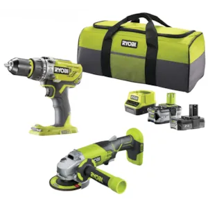 Håndtverkersett 18V One+ R18PDAG-242S