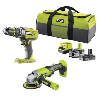 Håndtverkersett 18V One+ R18PDAG-242S